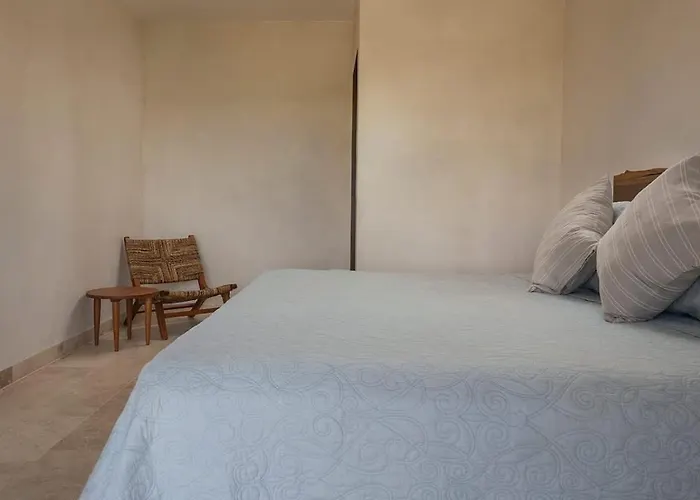 Apartment 3br Beachfront With Private Rooftop At Tankah Bay Tulum