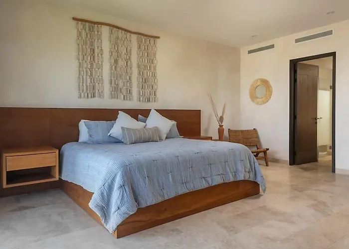 3br Beachfront With Private Rooftop At Tankah Bay Tulum